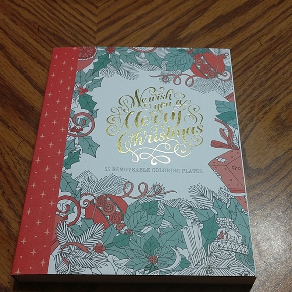 Abrams Noterie Other - Christmas Color Book 55 Sheets